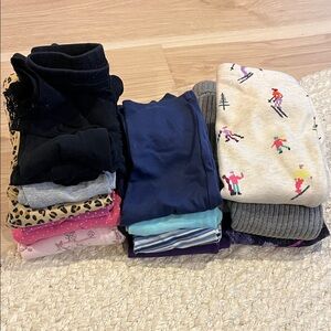 Lot of 15 pairs of leggings size 12-18 months